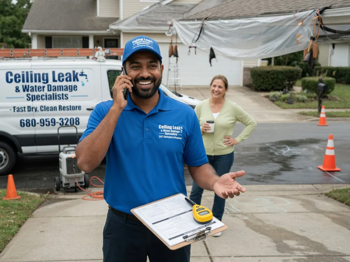 Ceiling Leak Cleanup Bethel Springs, TN FAQs